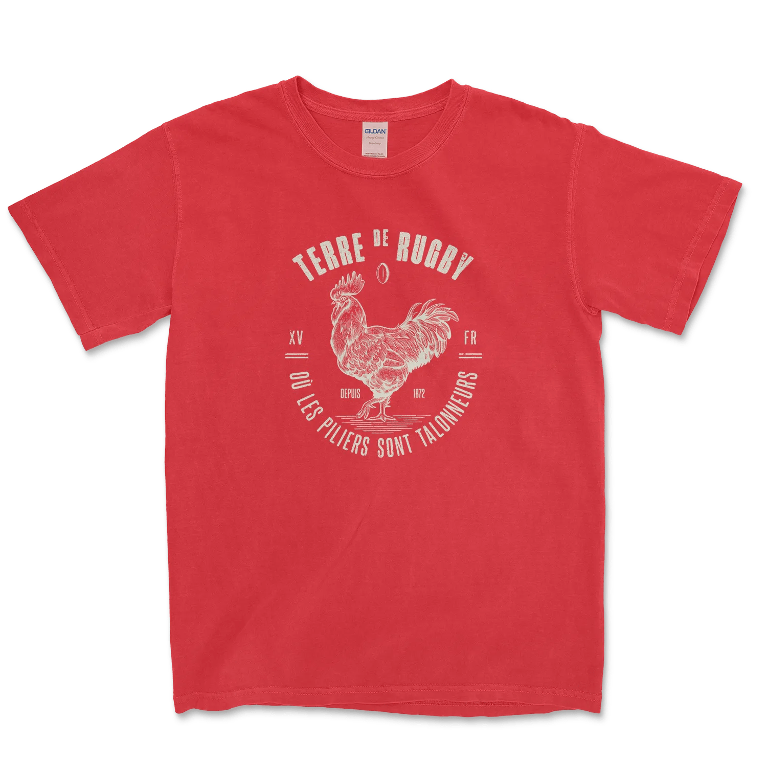 T-Shirt Terre de Rugby-Garçon bien vêtu