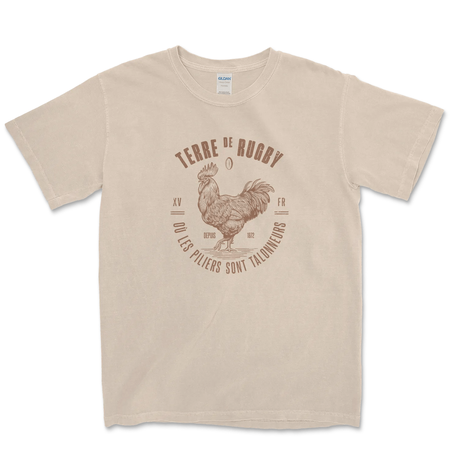 T-Shirt Terre de Rugby-Garçon bien vêtu