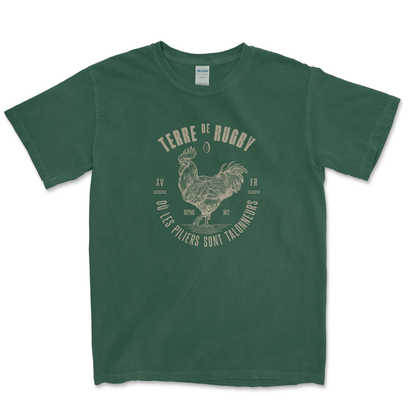 T-Shirt Terre de Rugby-Garçon bien vêtu
