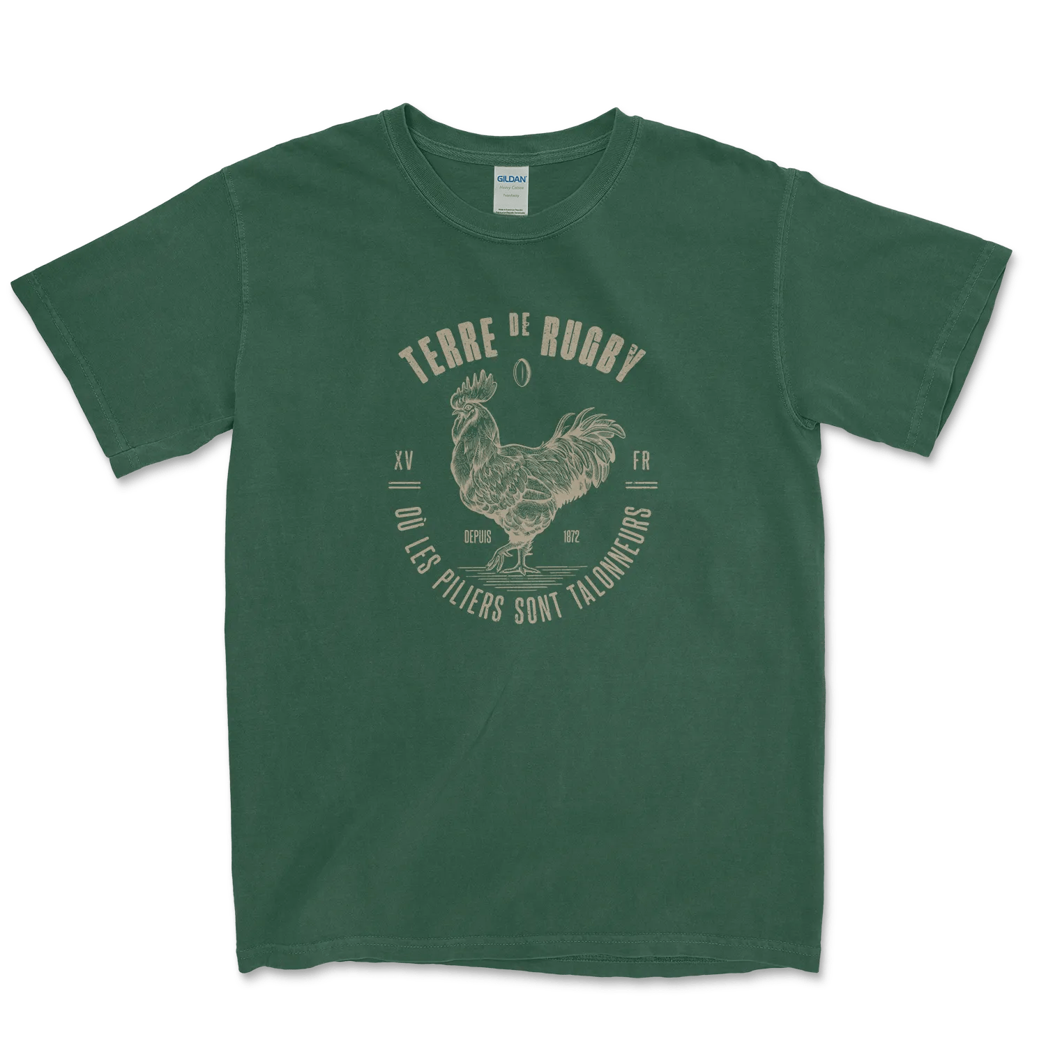 T-Shirt Terre de Rugby-Garçon bien vêtu