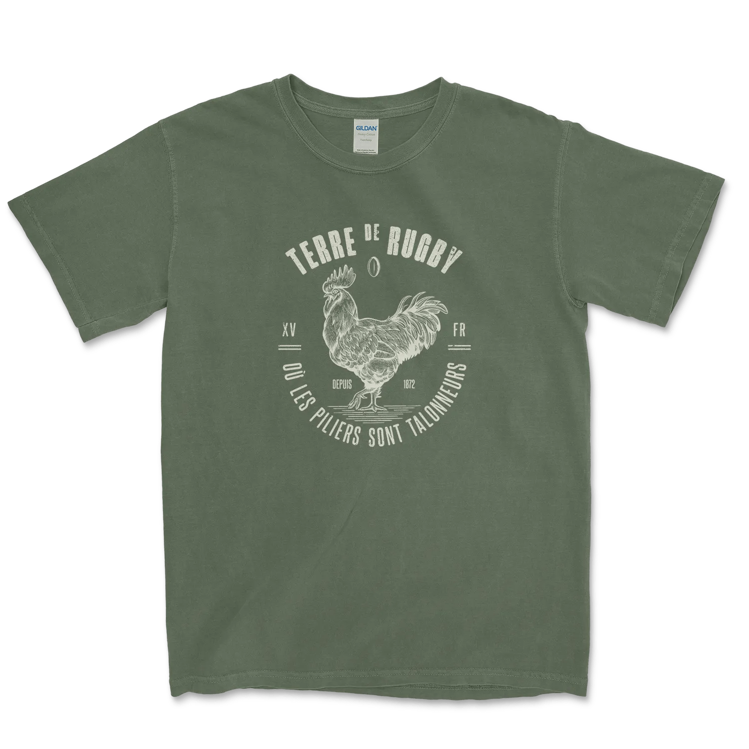 T-Shirt Terre de Rugby-Garçon bien vêtu