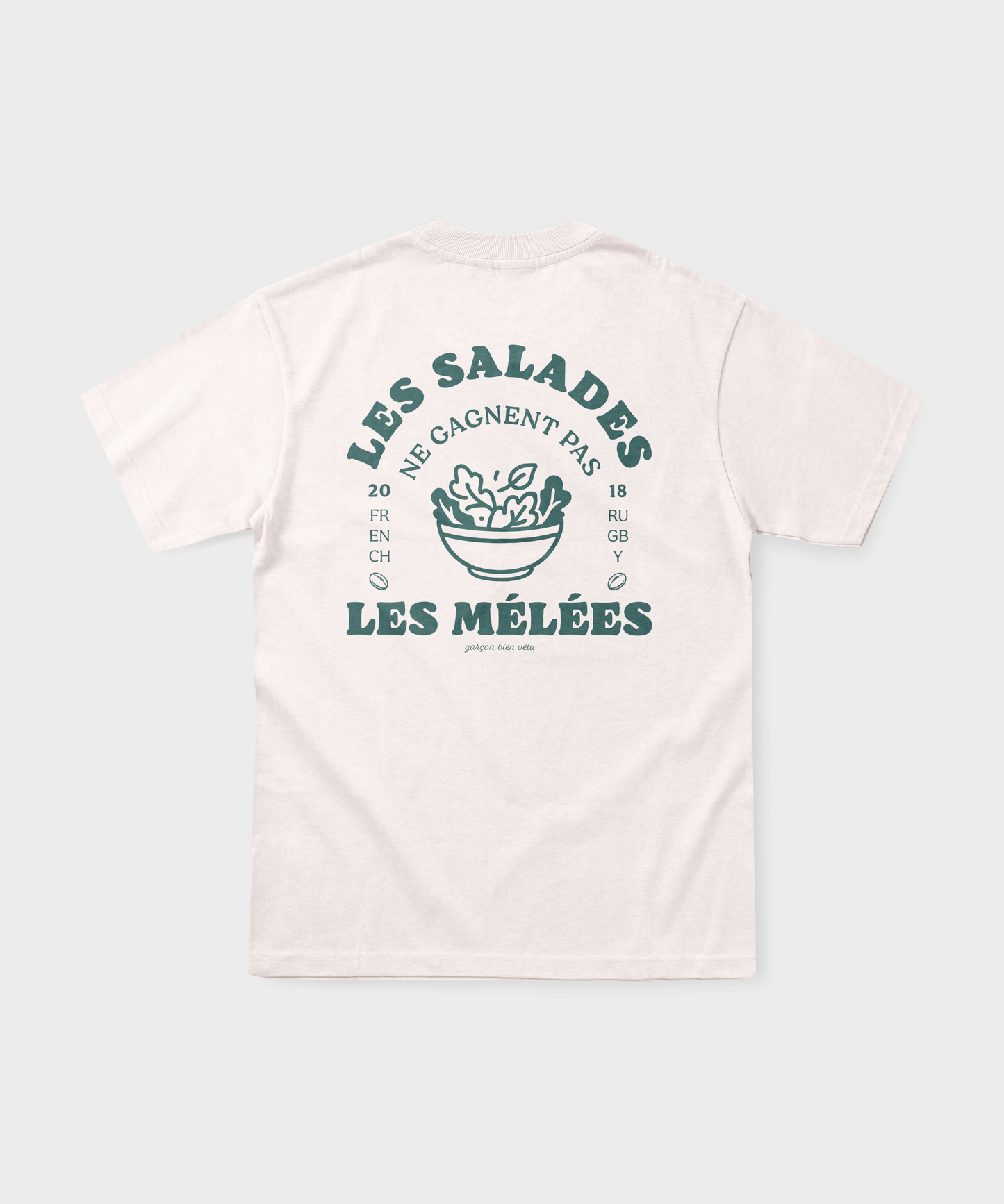 T-shirt rugby – Les salades ne gagnent pas les mêlées
