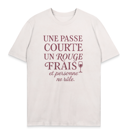 T-shirt Rugby Humour – Passe Courte & Rouge Frais
